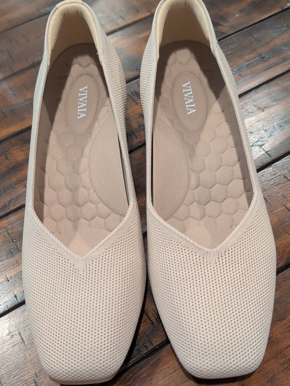 Vivaia Megan Square Toe Chunky Heel Stess Free 38 7-7.5 - Picture 6 of 13